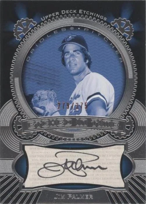 2004 Upper Deck Etchings - Jim Palmer #ET-PA
