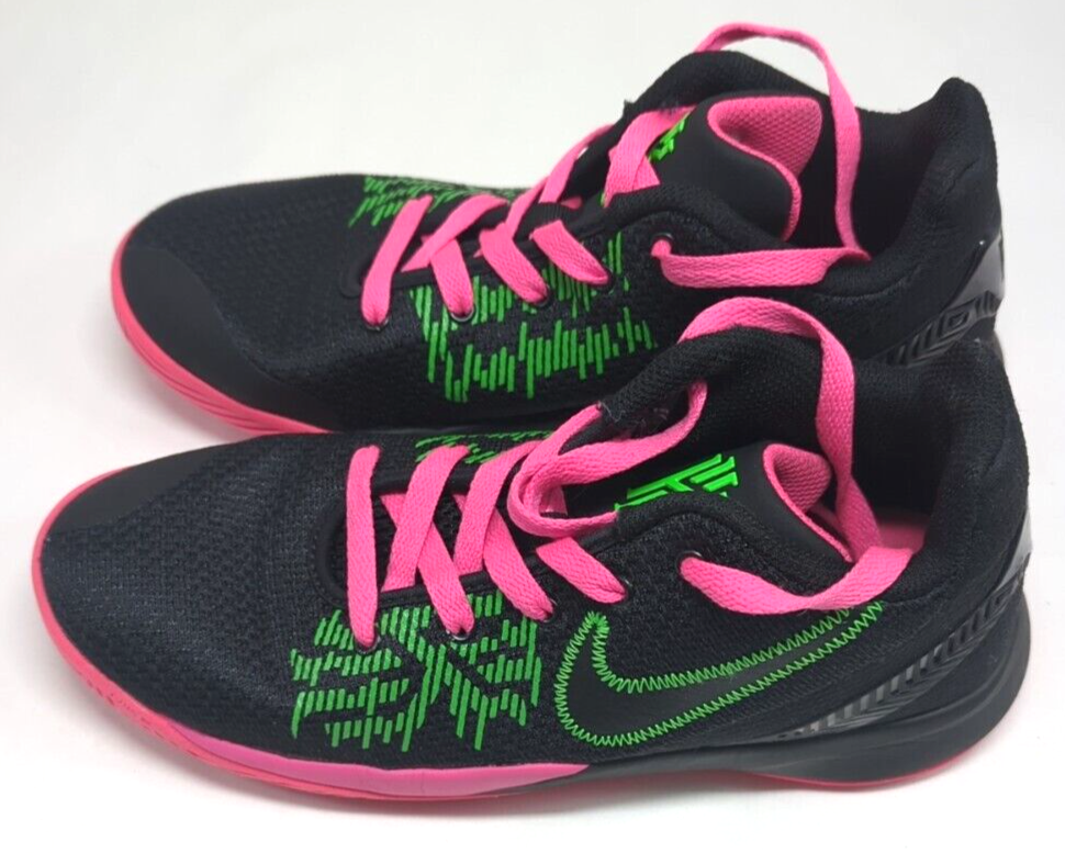 Nike Kyrie Flytrap 2 AQ3412 005 Unisex Kids Black Basketball S6.5Y PINK LACES eBay