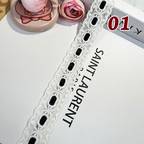 3x91cm New Hollowed Out Lace Lace Handmade DIY Trim Baby Clothes Skirt Hem Decor - Picture 3 of 21