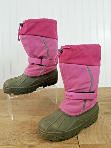 L.L. Bean Northwoods Boots Girls Pink 