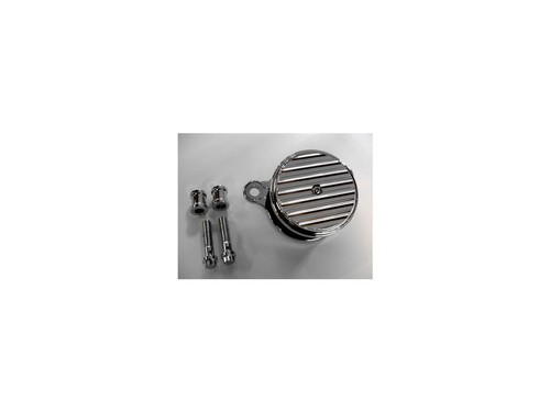 Joker Machine Motorcycle Motorbike High Performance Air Cleaner Finned Chrome - Picture 2 of 2