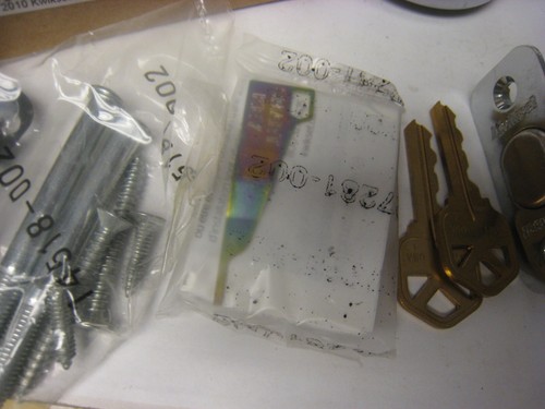 2 Stück gleichschließend, Kwikset 780 Einzylinder Riegel in Satin Chrom - Bild 4 von 6