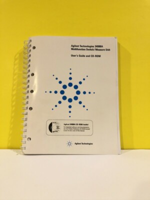 Agilent 34980A Multifunction Switch/Measure Unit User's Guide | eBay