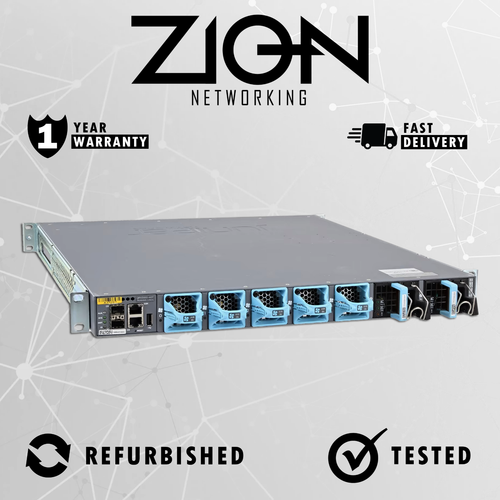 Juniper QFX5100-48T-AFI 48-Port 10GBase-T 6-Port QSFP+ Dual AC and Rail Kit - Picture 2 of 2