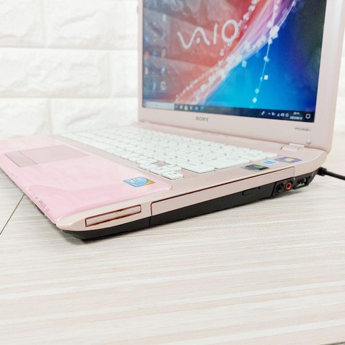 PC pink VAIO laptop already set up and ready to use with camera easy - Picture 4 of 8