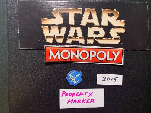 Marcadores de propiedad Monopoly Star Wars 2015 TÚ ELIGES Hasbro JUEGO PIEZAS DE REPUESTO - Imagen 6 de 8