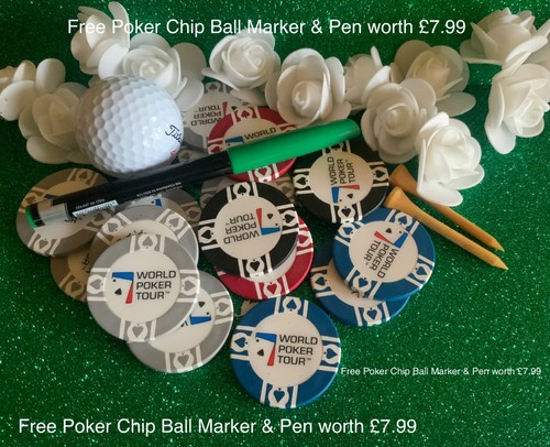 Rude Golf Ball Stencil Marker Drawing Alignment Ball Stamp Tin Cup FREE GIFT - Picture 2 of 28