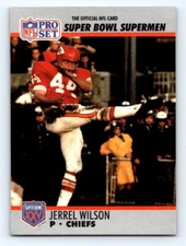 1990-91 Pro Set Super Bowl XXV Silver Anniversary Com #119 Jerrel Wilson FRESH P