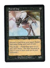 Putrid Imp - Torment - Magic The Gathering M/NM (Never Played)