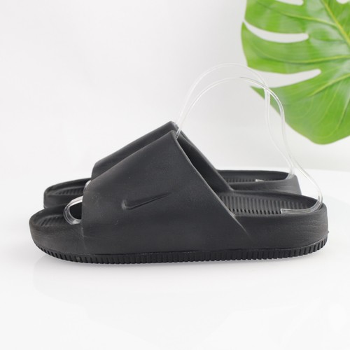 Nike Womens Calm Sandal Size 7 Black Foam Slide Flip Flop Platform Beach Shoe - Picture 7 of 14