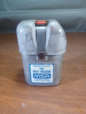  Coal Miner's W65 Carbon Monoxide Respirator Self Rescuer MSA 