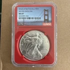 2017 (S) American Silver Eagle coin graded by NGC In MS69