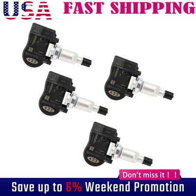 #ad Set 4 NEW TPMS Tire Pressure Sensors 68078768AB For Dodge Grand Caravan 2008 10 $24.21