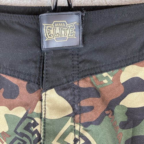 MMA Elite Fighting Board Shorts Mens XL Camo Trunks Swim Surf Skate Y2K - Picture 3 of 10