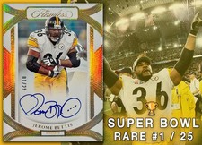 🔥 '24 Panini Flawless FFS-JBS JEROME BETTIS 🏆 Steelers SBXL 💎 RARE #1 Card/25