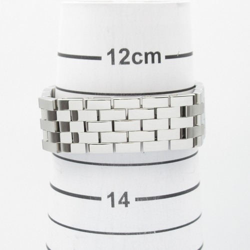 CARTIER Santos Demoiselle LM Wrist Watch W25065Z5 Quartz SS Used Women - Picture 8 of 12