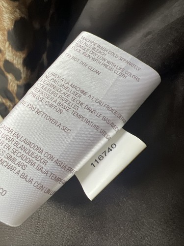 Michael Kors Animal Print Leopard Regenmantel Damen Größe S  - Bild 15 von 15