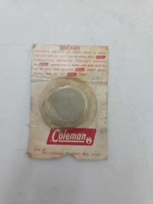 #ad NOS Coleman Brass Fuel Filler Cap Part No. 220C1401 Made in the USA $11.99