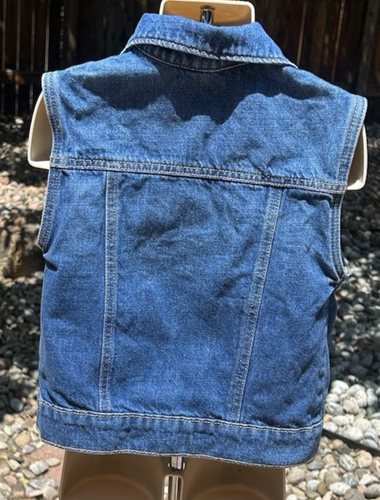 Old Navy Medium Size 8 Denim Vest - Picture 2 of 4