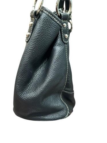 The SAK Black Leather Shoulder Bag/purse - Picture 3 of 12