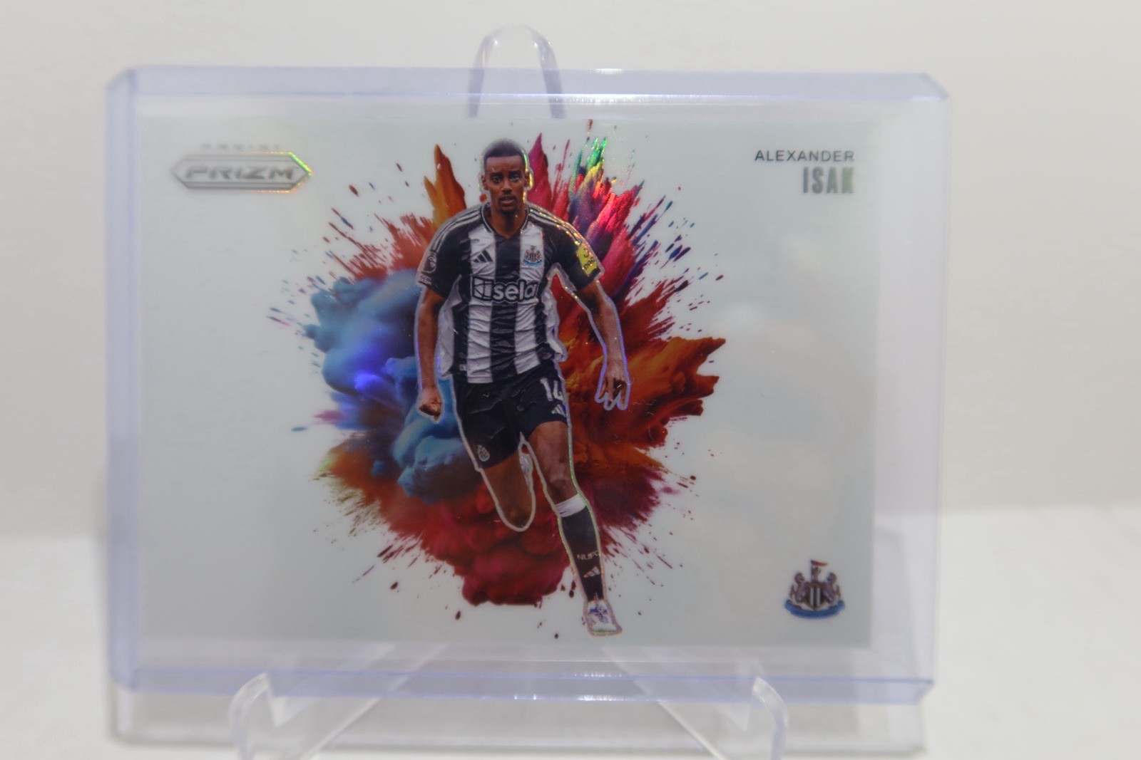 Alexander Isak 2024-25 Panini Prizm Premier League Color Blast SSP Case Hits!