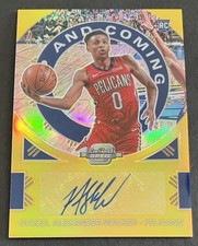 2019-20 Panini Contenders Optic GOLD 1/10 Auto Nickeil Alexander-Walker RC