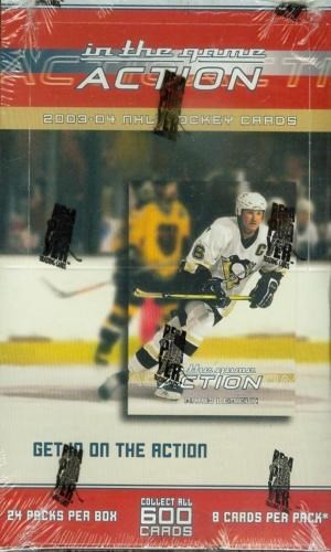 2003/04 IN THE GAME ACTION HOCKEY SEALED BOX - Picture 1 of 1