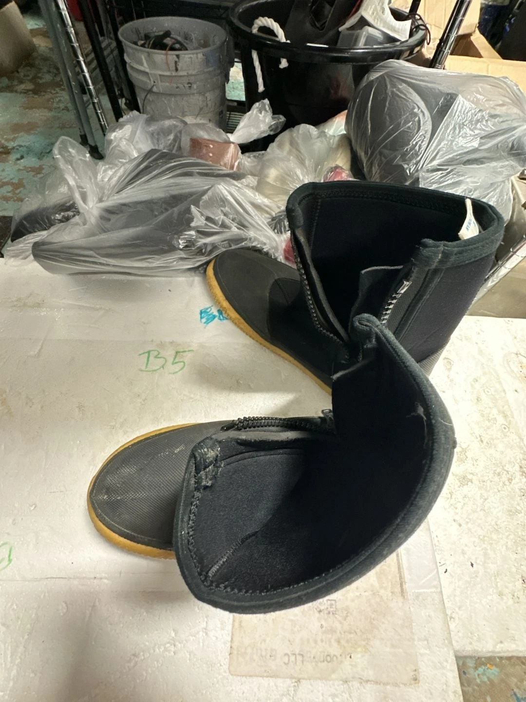 Hodgman Neoprene Zipper Wading Boots Size 12