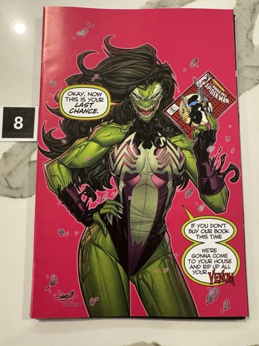 WHAT IF…? VENOM #1 JONBOY MEYERS 1:100 RATIO VIRGIN VARIANT MARVEL 2024
