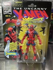 Marvel Legends 80th Anniversary Deadpool Uncanny X-Men X-Force Retro Figure NEW