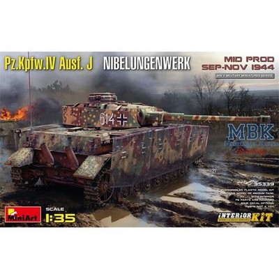 MINIART MA35339 Pz.Kpfw.IV Ausf. J Nibelungenwerk. Mid Prod