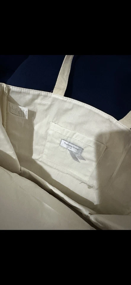 Bolso de Mano Thursday Friday de Lona de Algodón con Doble Asa Impresión Fotográfica...NUEVO Foto 3 de 3