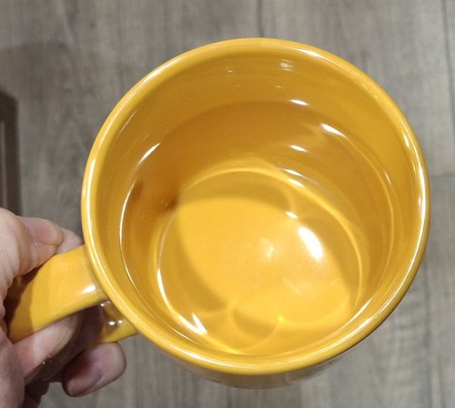 Paar Dunkin 'Donuts Perlblau ~ Gold 2014 Logo Kaffeetassen Tassen 14 Unzen - Bild 10 von 17