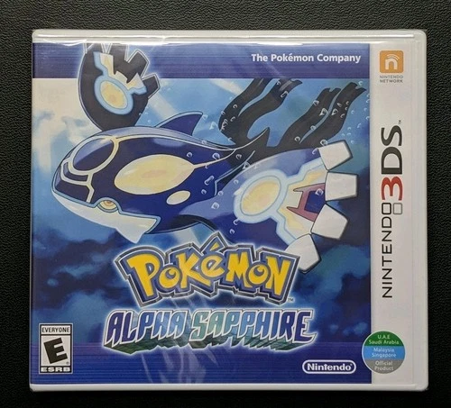 2014 Nintendo 3DS Game Pokemon Alpha Sapphire (for UAE) BRAND NEW SEALED! A+