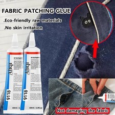 Fabric Patching Glue 60ml Strong Waterproof Seam Adhesive Clothing Textile