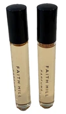 Faith Hill for Women by Coty Eau de Toilette Perfume Rollerball 2 X 0.34 oz 2 Pc