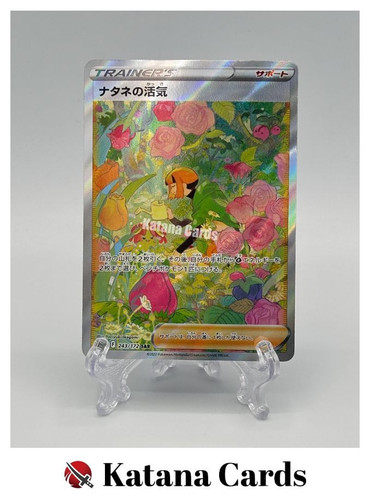 EX/NM Pokemon Cards Gardenia's Vigor 243/172 SAR Japanese - Afbeelding 1 van 8
