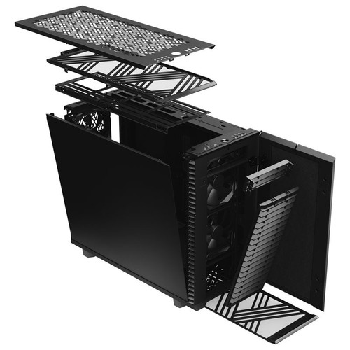 Geh FRACTAL DESIGN DEFINE 7 (Black Solid) USB3.0 - Bild 2 von 3