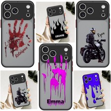 For Samsung S26 S25 iPhone 16 Plus 17 Trendy Pattern Customized Phone Case Cover