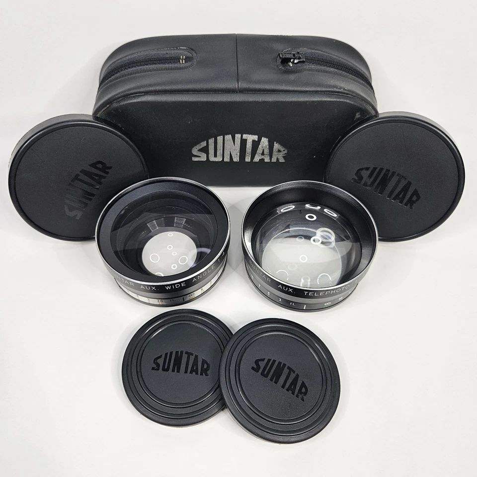 Suntar Auxillary Wide Angle Telephoto Conversion Lens Set - Image 2 of 4