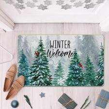 Winter Welcome non slip gade resistant door mat new in packaging