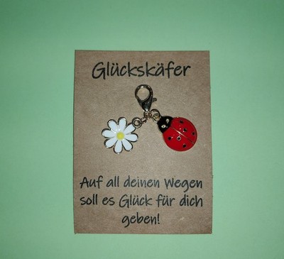 Schlüsselanhänger Mutmacher Glücksbringer Geschenk Freunde Familie ink. Versand