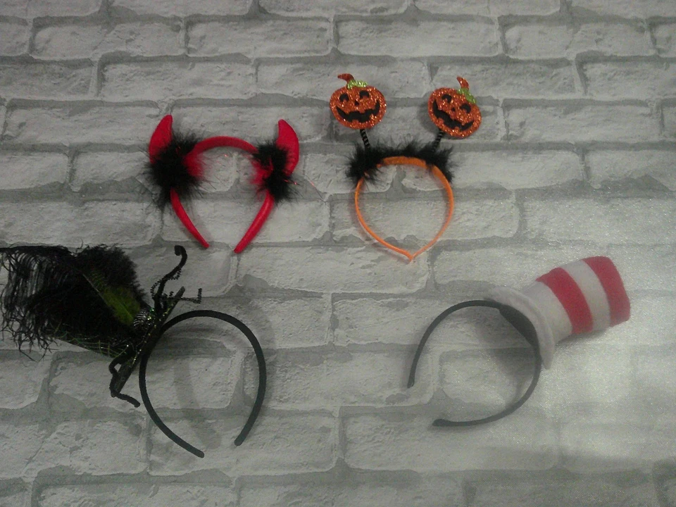 Halloween Headband Lot Of 4 Halloween Dr. Seuss Accessories one size - Image 2 of 4
