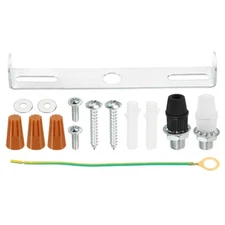 120mm Ceiling Light Plate Kit Light Fixture Mounting Bracket Steel Crossbar