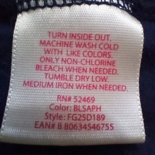 Faded Glory Girls Romper Size L (10-12) Navy Lace Button Tie Spaghetti Strap EUC - Picture 9 of 11