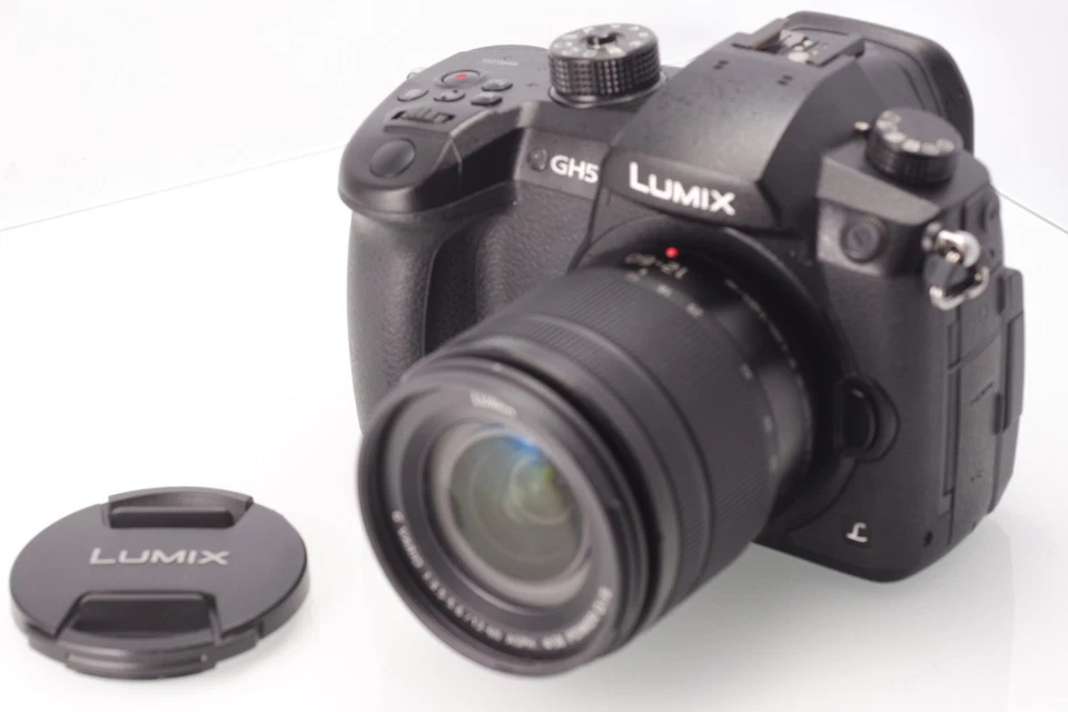 Panasonic DC-GH5 kit in Very Good Condition Whithout Box Shutter Counter 10462 - Immagine 2 di 4