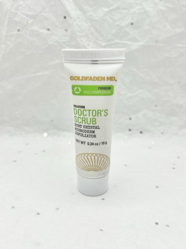 Exfoliante Goldfaden MD Doctor's Microderm con cristales de rubí 0,34 oz/10 ml tamaño de viaje - Imagen 1 de 4