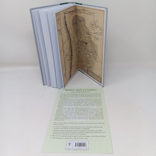 The Hobbit by J. R. R. Tolkien Hardcover With Slipcase 2004 - Foto 19 di 19