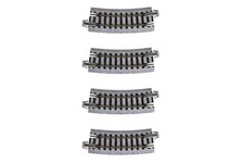 KATO N Gauge Curved Track R249-15° (4 Tracks) 20-101 Model Railroad Supplies