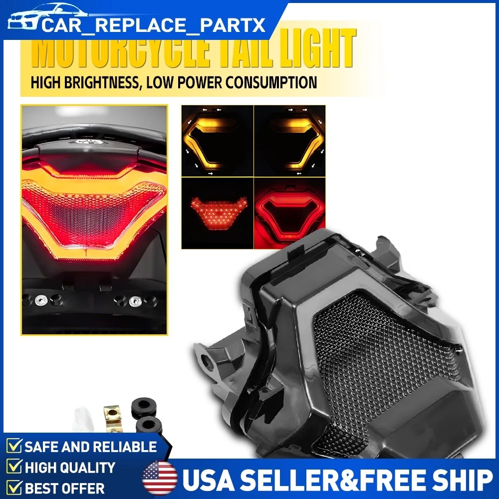 Motorcycle Rear & Brake Light Assemblies for 2017 Yamaha YZF R3